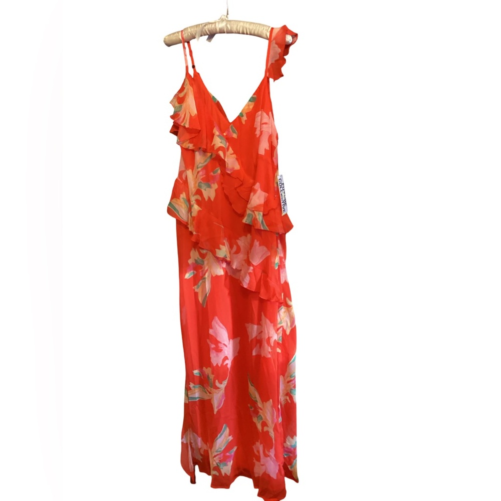 🪻 NWT Future Collective Floral Maxi Dress Size XXL - Picture 5 of 8